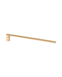 KEUCO Edition 400 towel rail 11520250000 one-armed, rigid, 45 cm, brushed brass