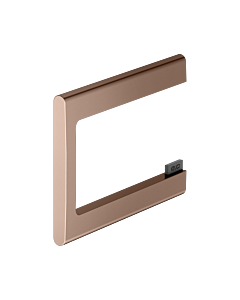 KEUCO Edition 400 toilet paper holder 11562290000 open form, brushed rose gold