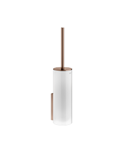 KEUCO Edition 400 toilet brush set 11564299000 real crystal insert, brushed rose gold