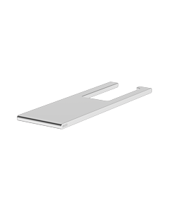 Keuco Edition 400 Papierhalter 11573170000 Alu silber-eloxiert, mit Ablage, offene Form