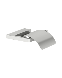 KEUCO Moll Toilettenpapierhalter 12760210000 mit Deckel, Edelstahl-finish