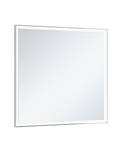 Keuco Royal Lumos miroir 14598171500 650x650x60mm, 48 + 41 watts, chauffe-miroir, anodisé argent