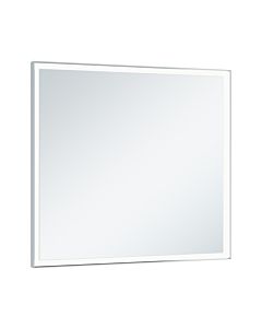 Keuco miroir Royal Lumos 14598172003 700x650x60mm, 41 + 50 watts, anodisé teinté d&#39;argent, miroir chauffant