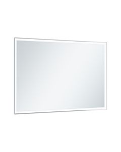 Keuco miroir Royal Lumos 14598173003 900x650x60mm, 52 + 57mm, anodisé teinté d&#39;argent, miroir chauffant
