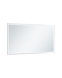 Keuco miroir Royal Lumos 14598174500 1200x650x60mm, 70 + 82 watts, miroir chauffant, argent anodisé