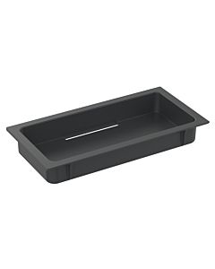 Keuco Plan Kunststoff-Einsatz 14909000137 lose, schwarzgrau, Ersatzteil zu Haltegriff 14909