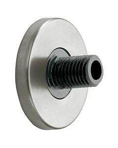 Keuco Wandbefestigung Plan 14935170000  mit Blende, Aluminium silber eloxiert/schwarzgrau