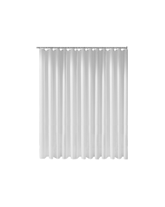 Keuco Duschvorhang Plan uni 14943000120 200 x 180 cm, 11 Ösen, weiss