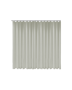 Keuco Duschvorhang Plan uni 14943000230 300 x 180 cm, 16 Ösen, ecru