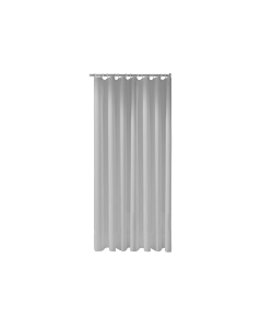 Keuco Duschvorhang Plan uni 14943000310 140 x 180 cm, 8 Ösen, lichtgrau