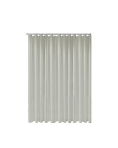 Keuco Duschvorhang Plan uni 14944000220 200 x 200 cm, 11 Ösen, ecru