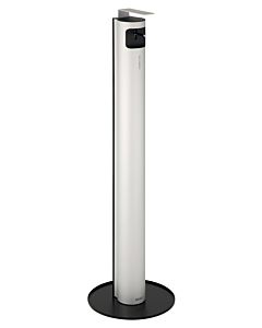 Keuco Plan Desinfektionsmittelspender 14957170400 silber-eloxiert/schwarz, Standmodell