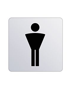 Keuco Türschild Plan 14967010000 Symbol Herren, verchromt