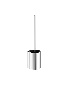 Keuco Plan Toilettenbürstengarnitur 14972170200 Alu silber-eloxiert, Kunststoff-Einsatz schwarz