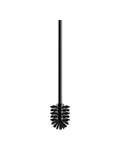 Keuco Plan brosse de toilette 14972374001 noir, avec tête de brosse noire