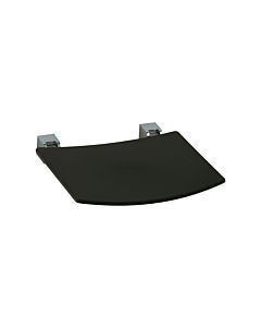 Keuco Klappsitz Plan 14980170037 Aluminium silber eloxiert/schwarzgrau