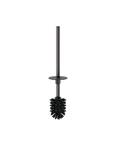 Keuco Moll brosse WC 19964350002 pour 12764, poignée/couvercle, titane brossé noir/anthracite