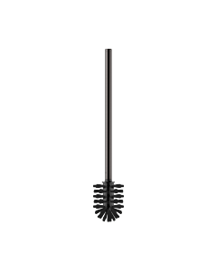 KEUCO Edition 11 brosse WC avec manche 19964350013 pour set de brosse WC, titane brossé noir/noir