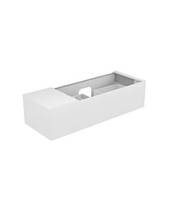 Keuco Edition 11 vasque 31164330000 140 x 35 x 53,5 cm, laqué noir brossé