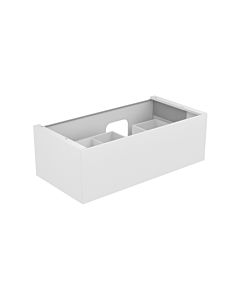 Keuco Edition 11 Waschtischunterschrank 31254180000 105 x 35 x 53,5 cm, Lack Seidenmatt, Glas Cashmere klar