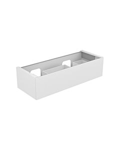 Keuco Edition 11 Waschtischunterschrank 31267280000 140 x 35 x 53,5 cm, Lack Seidenmatt, Glas cashmere satiniert