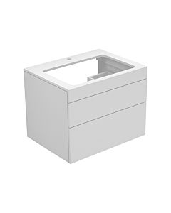 Keuco Edition 400 Waschtischunterbau 31571680100 70x54,6x53,5cm, mit Hahnlochbohrung, Nussbaum