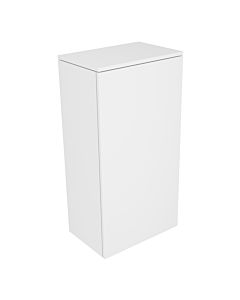 Keuco Edition 400 middle cabinet 31725400001 45 x 89.4 x 30 cm, hinged left, white / white high gloss clear