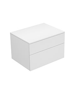 Keuco Edition 400 Sideboard 31743710000    70x19,9x53,5cm, 2 Auszüge, weiß/ anthrazit