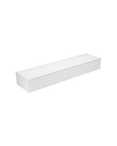 Keuco Edition 400 Sideboard 31771740000   210x28,9x53,5cm, 2 Auszüge, weiß/cashmere