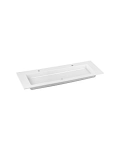 Keuco Royal 60 Keramik Waschtisch 32160311402 140,5x53,8cm, we, m. 2 HL, ohne Überlauf