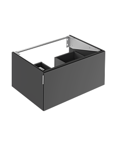 Meuble sous-vasque Keuco Edition 11 Art 32511540801 80x35x49cm, tiroir frontal 2000 , éclairage intérieur, finition satinée, fumé