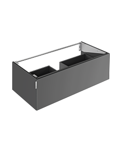 Keuco vanity unit Edition 11 Art 32511871201 120x35x49cm, 2000 front pull-out, interior lighting, satin glass, smoke
