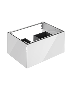 Keuco vanity unit Edition 11 Art 32511880801 80x35x49cm, 2000 front pull-out, interior lighting, glass, manhattan