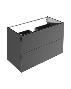 Keuco Edition 11 Art Vanity unit 32512541200 120x70x49cm, 2 front drawers, satin finish, smoke