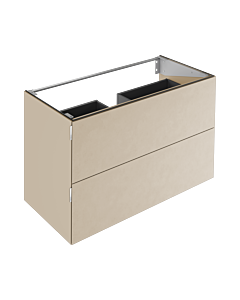 Keuco Edition 11 Art vanity unit 32512811200 120x70x49cm, 2 front drawers, satin finish, Bathroom ceramics , sand, sahara
