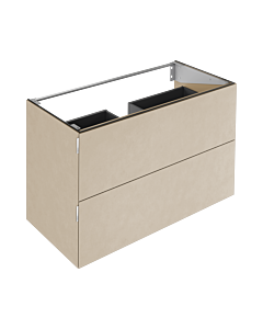 Keuco Edition 11 Art vanity unit 32512911201 120x70x49cm, 2 front drawers, interior lighting, Bathroom ceramics , sahara