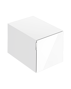 Keuco Edition 11 Art Buffet 32541300400 40x35x49cm, tiroir frontal 2000 , laque satinée, verre, blanc