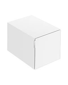 Keuco Edition 11 Art Buffet 32541310401 40x35x49cm, tiroir frontal 2000 , éclairage intérieur, laque satinée, verre satiné, blanc