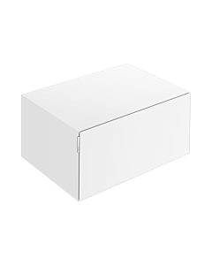 Keuco Edition 11 Art Sideboard 32541310801 80x35x49cm, 2000 front pull-out, interior lighting, satin lacquer, satin glass, white