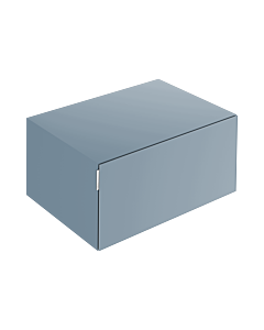 Keuco Edition 11 Art Buffet 32541330801 80x35x49cm, tiroir frontal 2000 , éclairage intérieur, laque satinée, verre satiné, bleu satiné