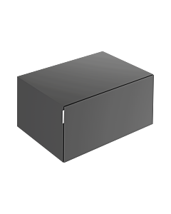 Keuco Edition 11 Art Buffet 32541340800 80x35x49cm, façade coulissante 2000 , laque satinée, verre satiné, fumé