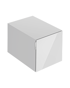 Keuco Edition 11 Art sideboard 32541350400 40x35x49cm, 2000 front pull-out, satin lacquer, glass, manhattan