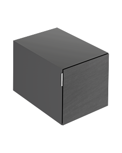 Keuco Edition 11 Art Sideboard 32541820401 40x35x49cm, 1 Frontauszug, Innenbeleuchtung, Lack seidenmatt, Keramik, smoke, basalt