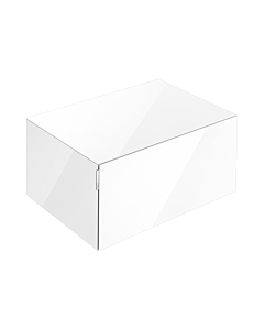 Keuco Edition 11 Art Sideboard 32541830801 80x35x49cm, 1 Frontauszug, Innenbeleuchtung, Glas, weiß