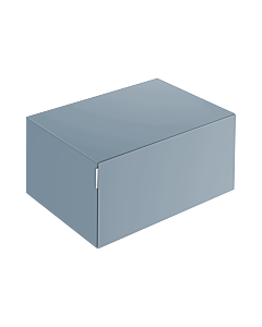 Keuco Edition 11 Art Sideboard 32541860800 80x35x49cm, 1 Frontauszug, Glas satiniert, blue satin