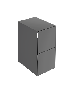 Keuco Edition 11 Art Sideboard 32542340400 40x70x49cm, 2 Frontauszüge, Lack seidenmatt, Glas satiniert, smoke