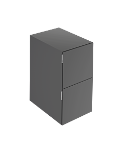 Keuco Edition 11 Art Sideboard 32542540401 40x70x49cm, 2 front drawers, interior lighting, satin finish, smoke