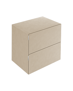 Keuco Edition 11 Art sideboard 32542910801 80x70x49cm, 2 front drawers, interior lighting, Bathroom ceramics , sahara