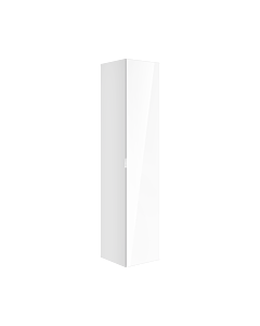 Keuco Edition 11 Art tall cabinet 32552300400 40x180x36cm, 2000 -door, hinged right, satin finish, glass, white