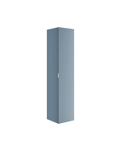 Keuco Edition 11 Art armoire haute 32552530400 40x180x36cm, 2000 -porte, charnière à droite, finition satinée, bleu satiné